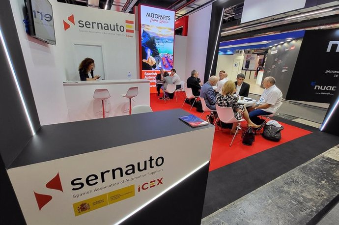 Stand de Sernauto en la Feria de posventa de automoción de Frankfurt