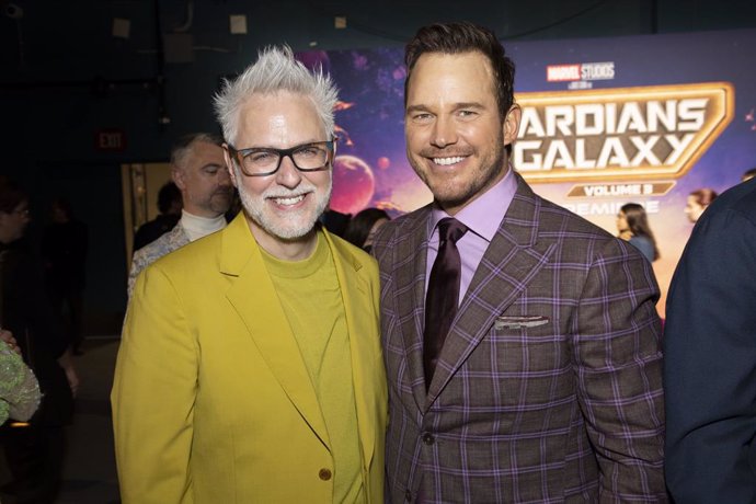 Archivo - James Gunn calienta el fichaje Chris Pratt por el DCU