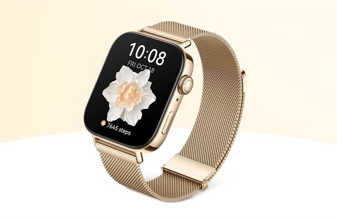 El nuevo 'smartwatch' Huawei Fit 3 Milanese.