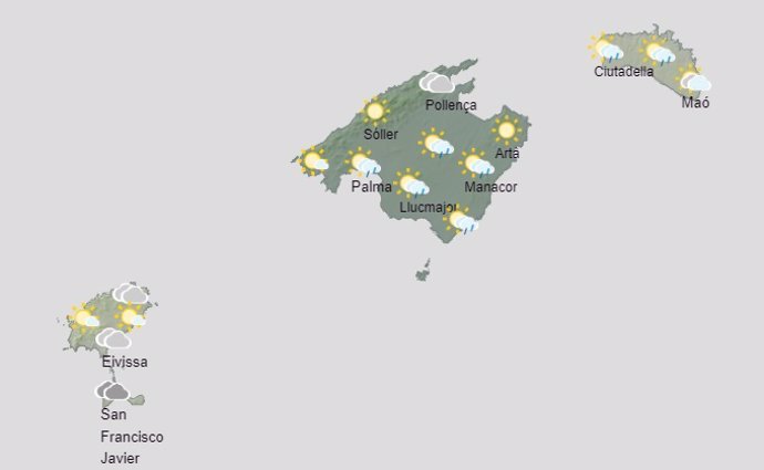 El tiempo hoy, miércoles 4 de septiembre, en Baleares.