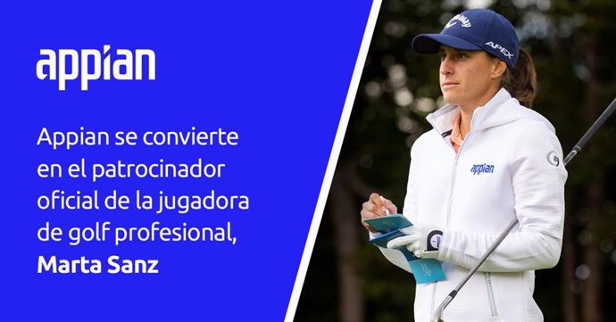 Appian se convierte en el patrocinador oficial de la jugadora de golf profesional, Marta Sanz