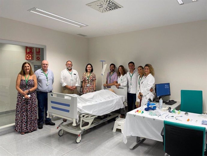 El Hospital Clínico de Málaga mejora la formación en Reanimación Cardio Pulmonar con la apertura de nuevos espacios