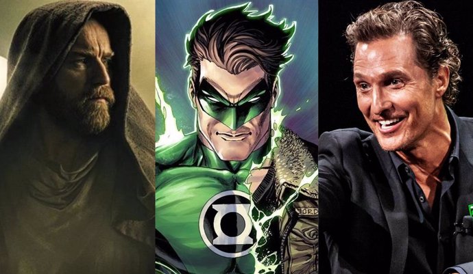 Matthew McConaughey y Ewan McGregor, candidatos para Hal Jordan en la serie de Green Lantern