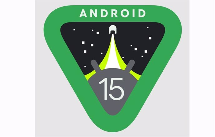 Logo del nuevo sistema operativo Android 15.