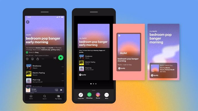Latam.-Portaltic.-Spotify lanza Daylist en España, una lista de reproducción personalizada que evoluciona a lo largo del día