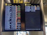 Los aeropuertos de Baleares vuelven a sufrir retrasos generalizados debido al mal tiempo