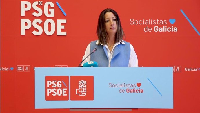 La diputada del PSdeG Lara Méndez