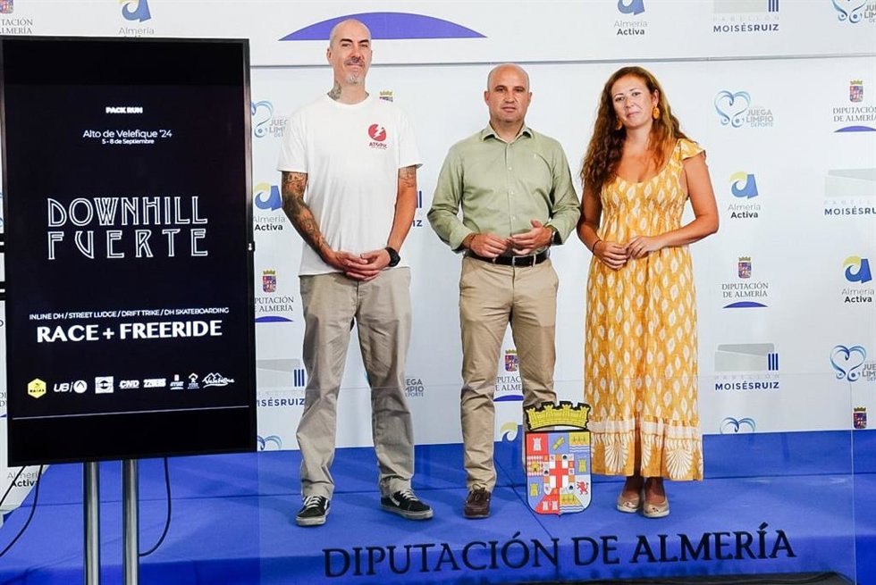 Presentación de la nueva edición del Descenso de Velefique Downhill Fuerte Velefique.