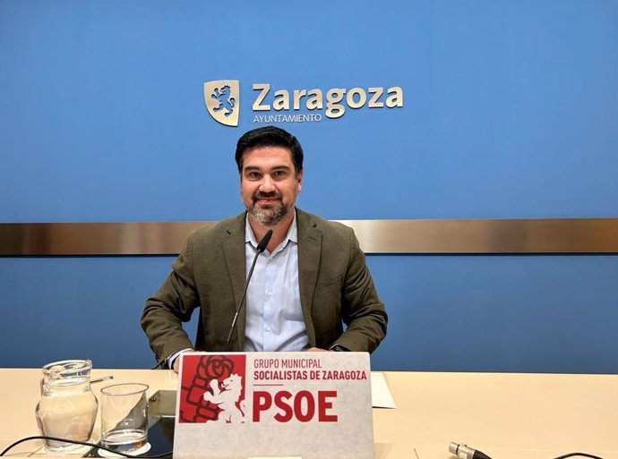 El concejal del PSOE en el Ayuntamiento de Zaragoza Horacio Royo.