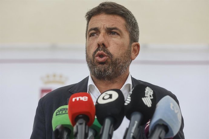 El president de la Generalitat, Carlos Mazón, en imatge d'arxiu