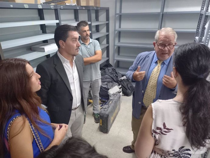 Visita a los juzgados de La Carolina.