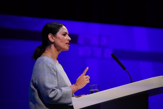 Archivo - Priti Patel, exministra del Interior de Reino Unido