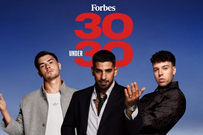 Carlos Alcaraz, Brahim Díaz e Ilia Topuria, en la lista 30 Under 30 realizada por 'Forbes España'.