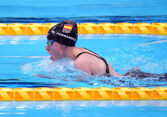 Archivo - 31 August 2021, Japan, Tokyo: Spain's Marta Fernandez Infante competes in the Women's 50m Breaststroke - SB3 Final at the Tokyo Aquatics Centre during the Tokyo 2020 Paralympic Games. Photo: John Walton/PA Wire/dpa