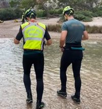 Buceadores de la Guardia Civil se suman a la búsqueda del excursionista desaparecido en el Torrent de Pareis