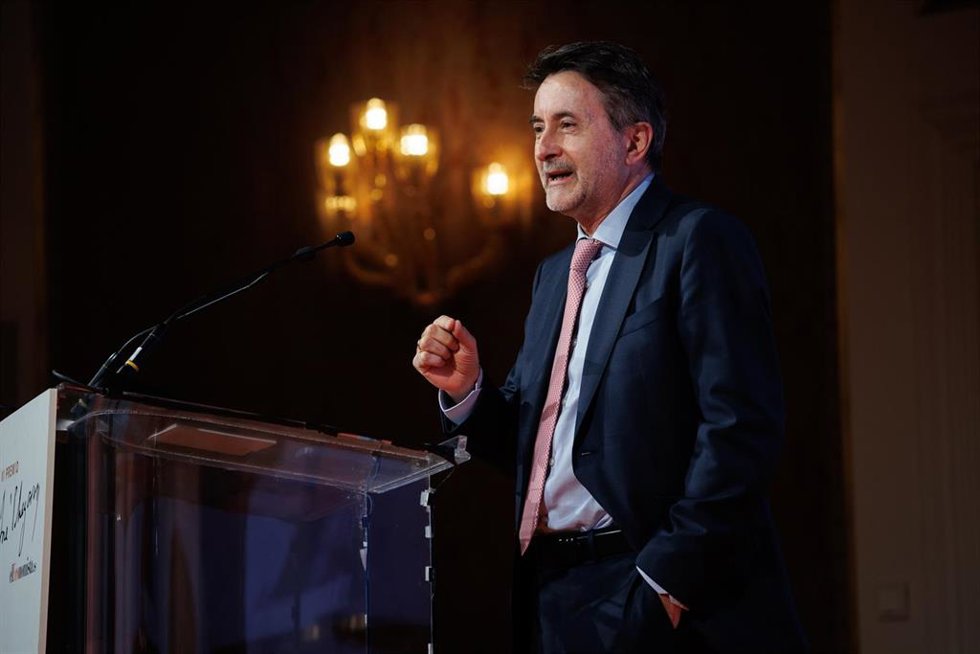Archivo - El Consejero Delegado de Repsol, Josu Jon Imaz, durante el Premio José Echegaray que concede elEconomista.es, en el Four Seasons Hotel Madrid, a 3 de julio de 2024, en Madrid (España).