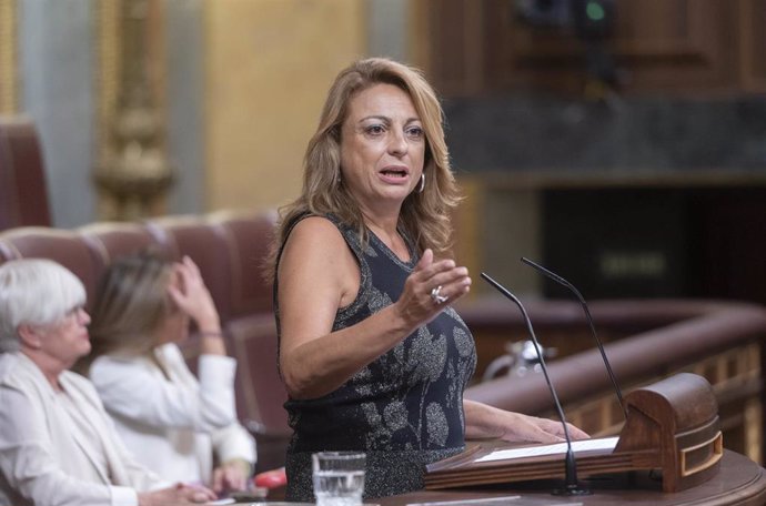 Archivo - La diputada de Coalición Canaria (CC) en el Congreso, Cristina Valido