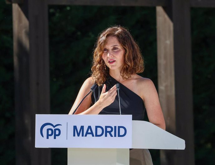 Archivo - La presidenta de la Comunidad de Madrid, Isabel Díaz Ayuso. Archivo.