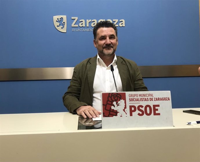 El concejal del grupo municipal del PSOE en el Ayuntamiento de Zaragoza, Paco Galán