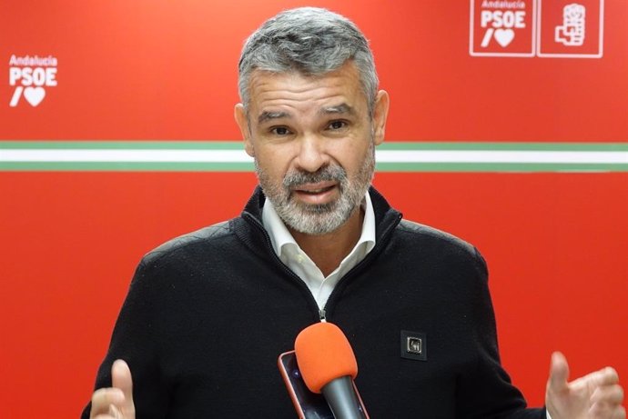 El secretario de Organización del PSOE de Málaga, José Bernal.