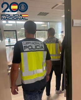 Agentes de la Policía Nacional.