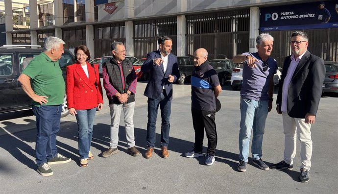 Concejales del grupo muncipal socialista en el Ayuntamiento de Málaga.