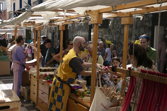 Archivo - Mercado medieval.