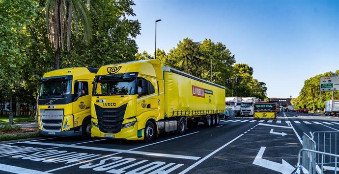 Correos desplaza a La Rioja toda la infraestructura de La Vuelta