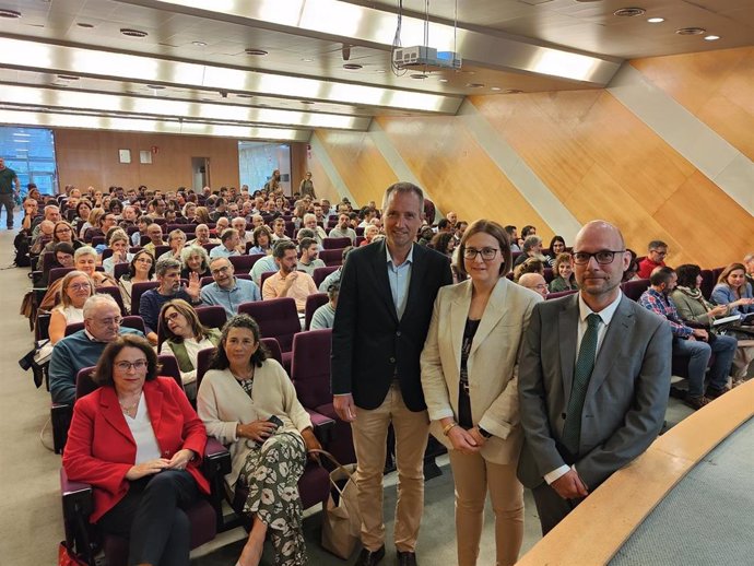 David González, Mercesdes Díaz y Aitor Lucas