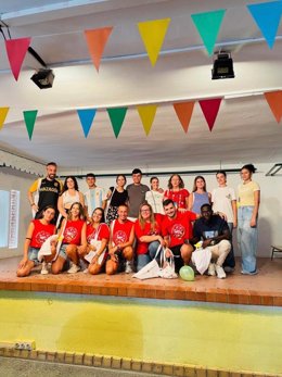 Voluntarios de la Escuela de Verano de Cáritas.