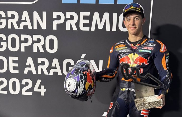 José Antonio Rueda, piloto del equipo Red Bull KTM Ajo de Moto3.