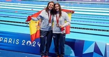 Nuria Marquès y Tasy Dmytriv firman plata y bronce en los 200 estilos SM9