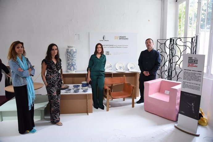 'Legado Artesano' Participa Con Una Destacada Presencia En La París Design Week Mediante Una Muestra De 21 Piezas De Ocho Artesanos De Castilla-La Mancha.