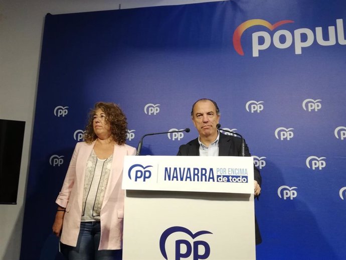 El diputado navarro del PP en el Congreso, Carlos García Adanero.