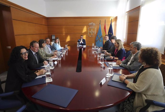 Reunión del Consejo de Gobierno del Principado de Asturias