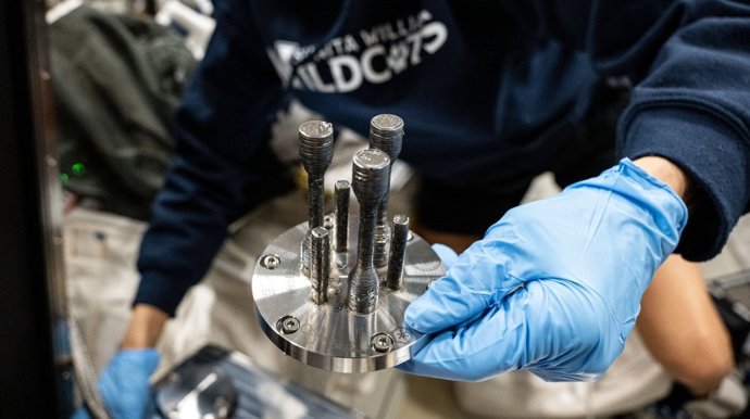 Latam.-Ciencia.-Primera pieza metálica fabricada por impresión 3D en el espacio