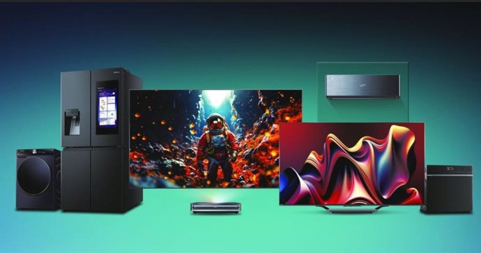 Hisense muestra en IFA los televisores U7 y E7 PRO, el proyector C2 Ultra y los frigoríficos KitchenFit.