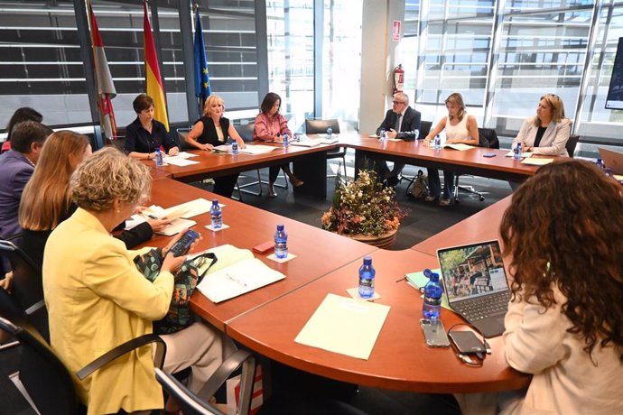 Reunión del COnsejo Castellano y Leonés de Comercio