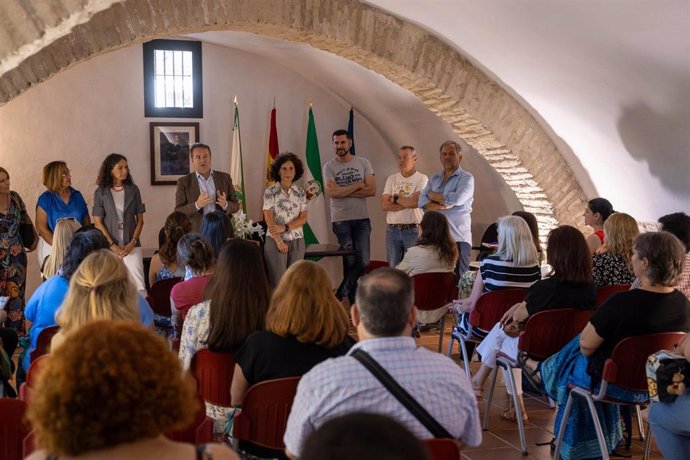 Presentación de uno de los cursos de FP que se desarrollan en la Hacienda Porzuna de Mairena del Aljarafe.