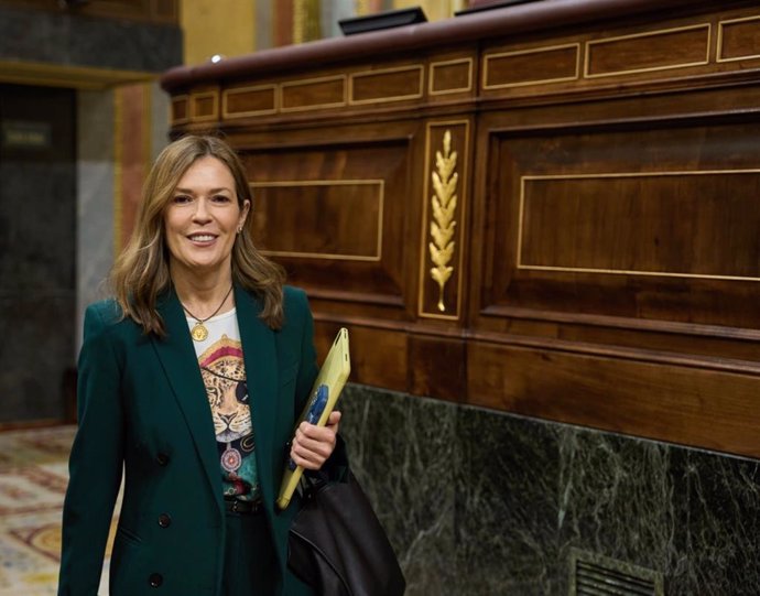 Ana Martínez-Labella en el Congreso de los Diputados.