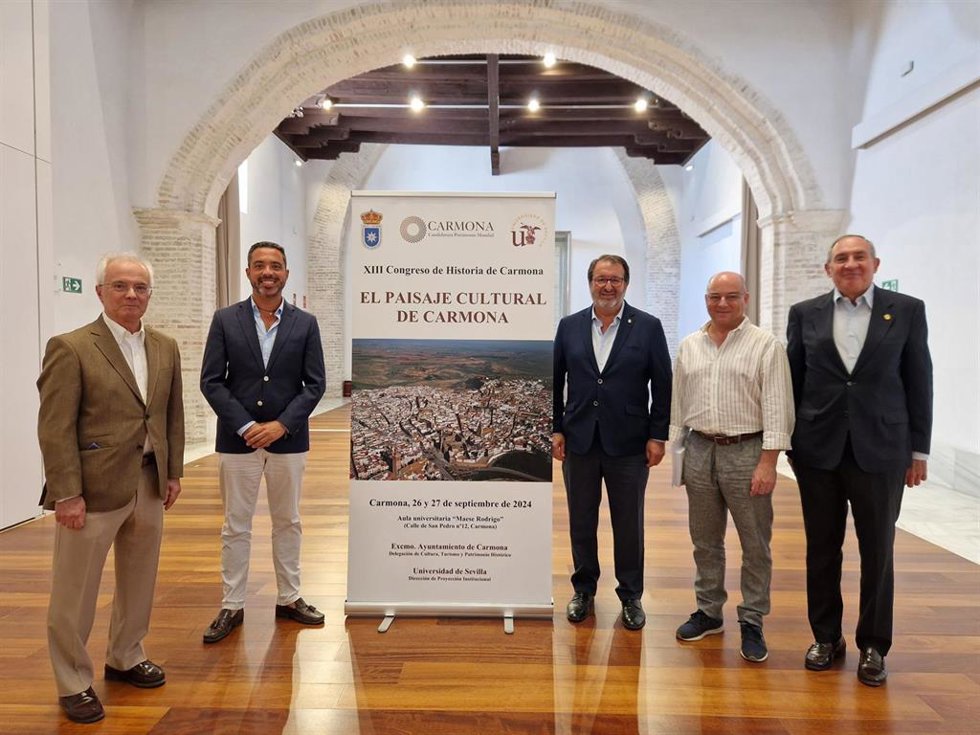 Presentación del Congreso de Historia de Carmona.
