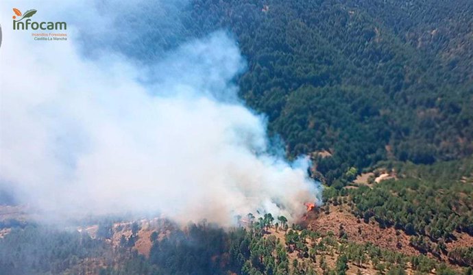 Incendio en Paterna del Madera