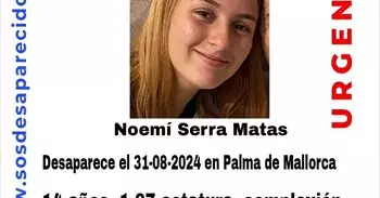 Buscan a una menor desparecida desde el pasado sábado en Palma