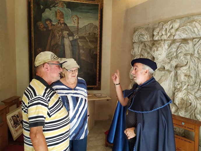 Apertura de la ermita de San Gregorio en Logroño