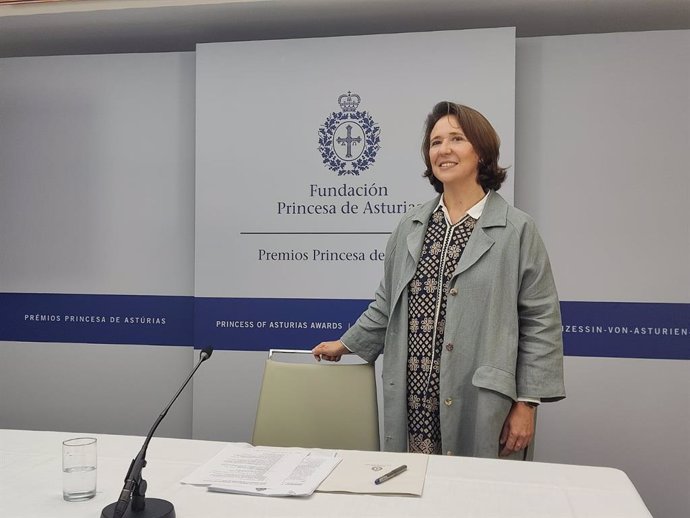 Archivo - La directora de la Fundación Princesa, Teresa Sanjurjo.