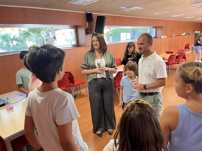 Medio centenar de niños disfrutan de la escuela de verano de Geolit, en Jaén