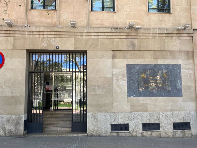 Archivo - Fachada de la Fiscalía Superior de Baleares.