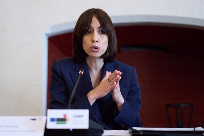 La ministra de Ciencia, Innovación y Universidad y secretaria general del PSPV-PSOE, Diana Morant, en imagen de archivo