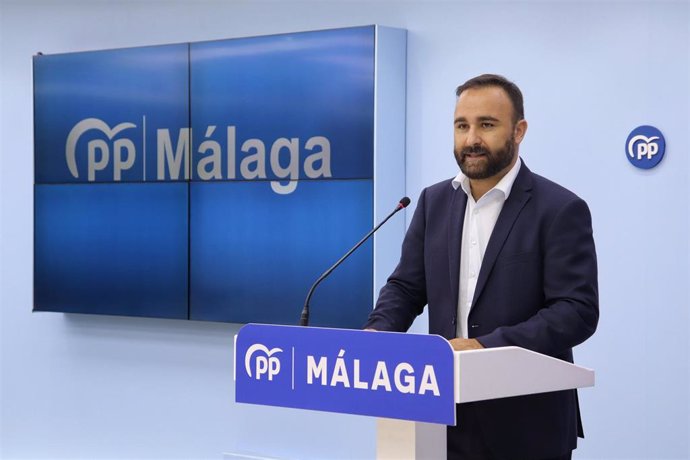 Archivo - El diputado nacional por el PP de Málaga Mario Cortés.