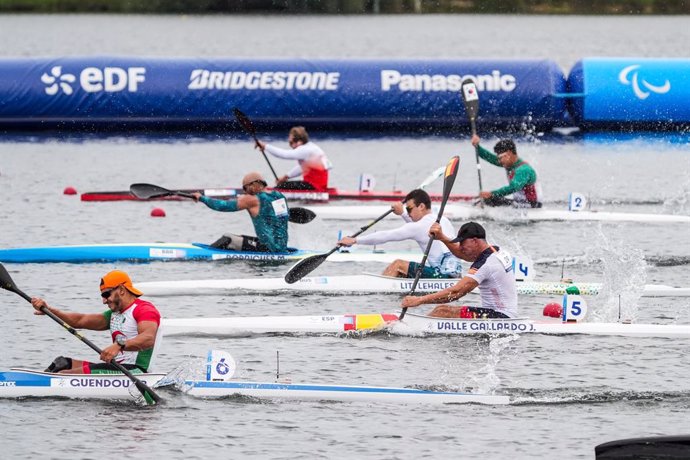 Juan Valle Antonio Valle durante la final de KL3 de Paris 2024